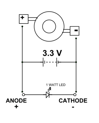 1 Watt LED Circuit Diagram