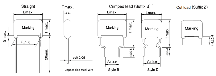 2D Model Of X Rated Capacitor