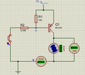 BC559 Transistor Circuit Diagram