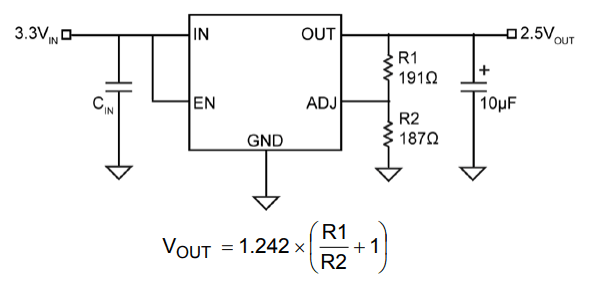 Circuit using MIC29302