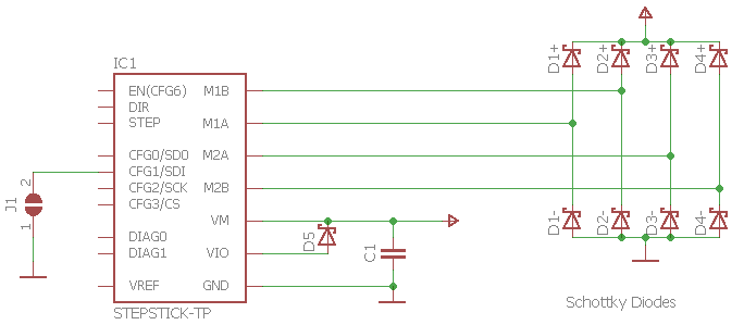 Circuit using Stepstick Protector