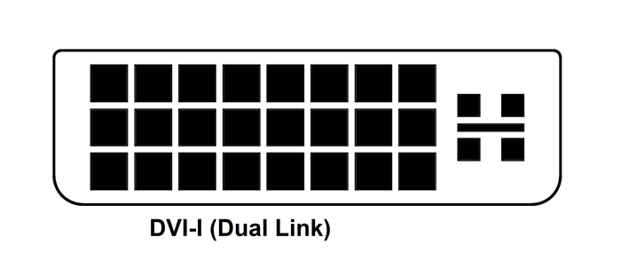 DVI I Dual Link Pinout