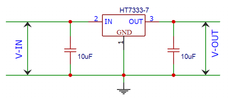 HT7333 Application Circuit