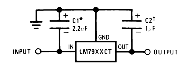 LM7905 Circuit Diagram Example