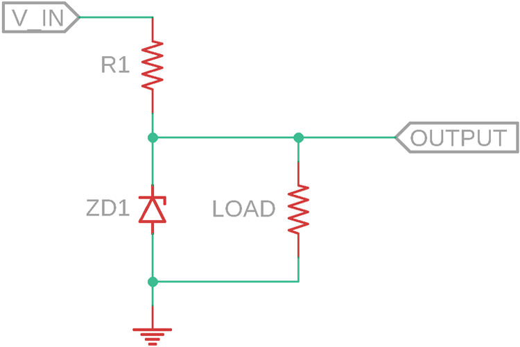 1N747A Zener Diode Application Circuit