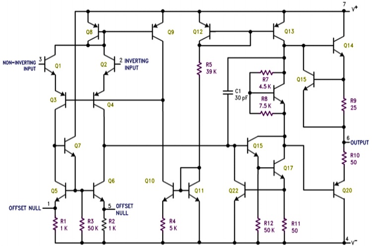 opamp slew rate circuit using miller capacitor